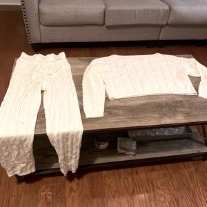 2 piece sweater set
